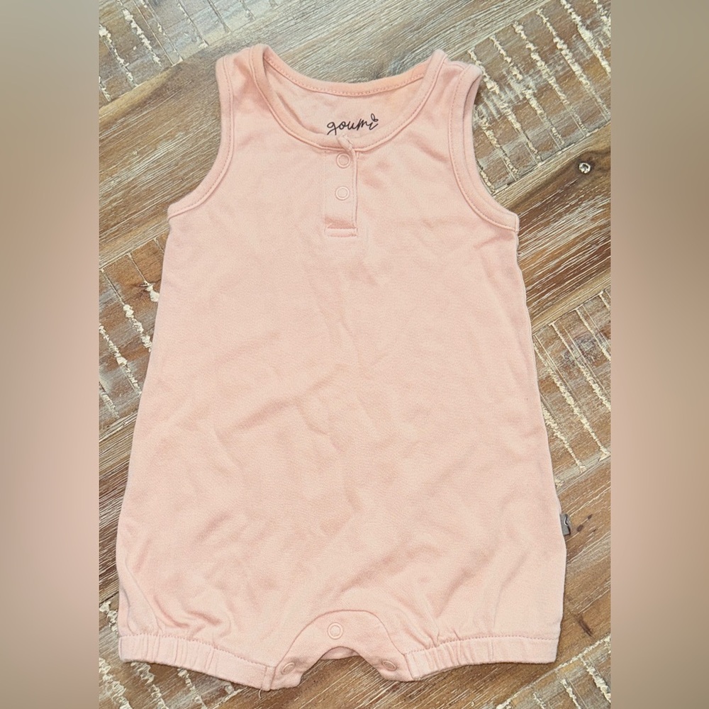 Goumi Baby tank romper unisex size 3-6 months